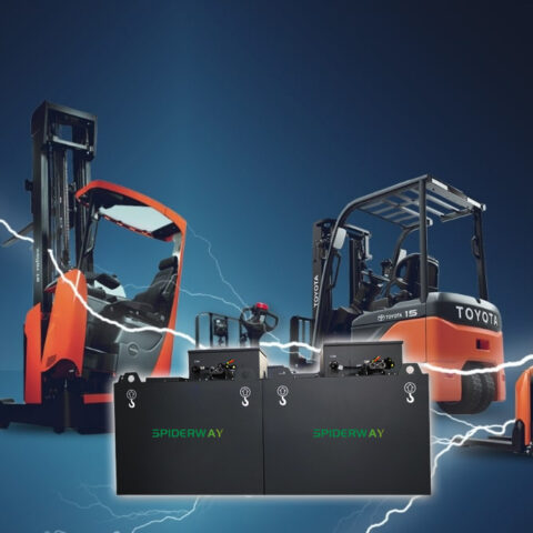 Toyota Forklift48 V Forklift Aküsü48V 160/230Ah LiFePO4 Toyota Reach Truck 7FBR15 için Forklift Aküsü