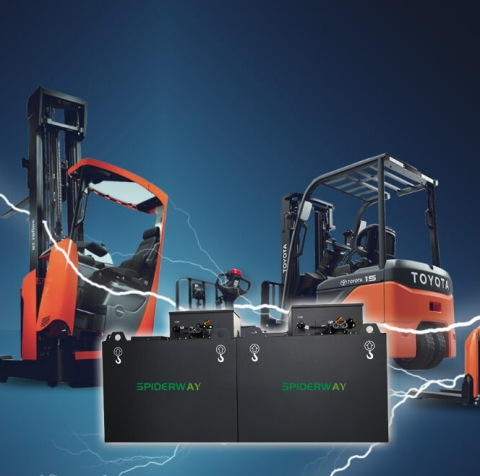 forklift48 V μπαταρία περονοφόρου ανυψωτικού οχήματος 48V 160 / 230Ah μπαταρία περονοφόρου ανυψωτικού οχήματος λιθίου για Toyota Reach Truck 7FBR15