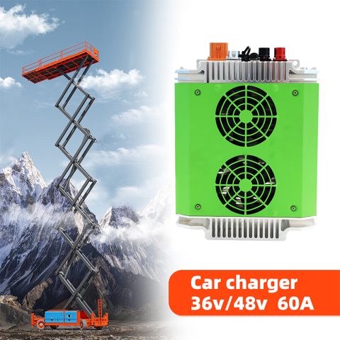 36V /48V 60A On Board Charger  Battery Lithium Battery Charger Electric Car Power Support
