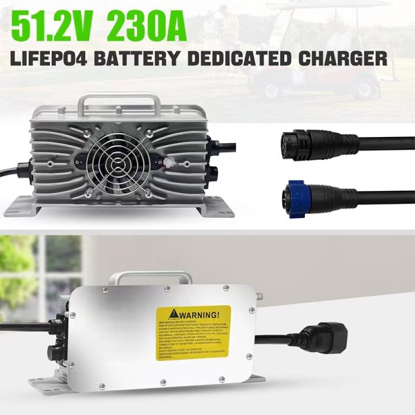 クラブカーのリチウムBattery48 VのゴルフカートBattery48V(51.2V) 230AH LiFePO4 ゴルフカートのLiFePO4電池200A BMS IP67 10年6000+の