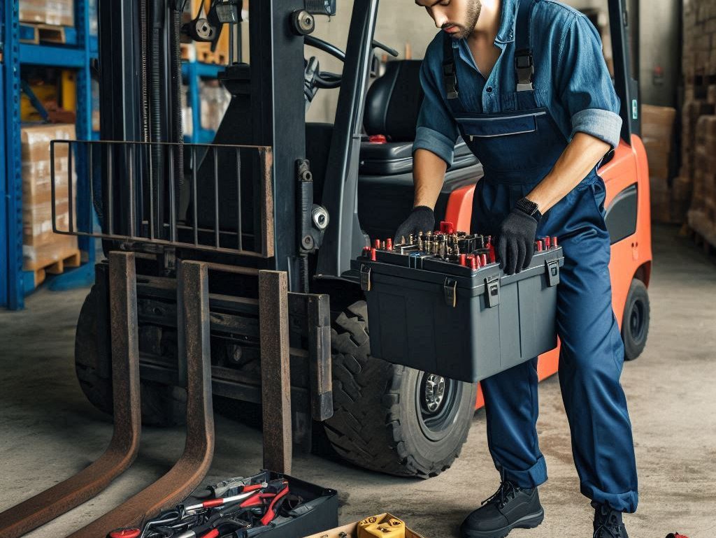 Forklift Battery Replacement