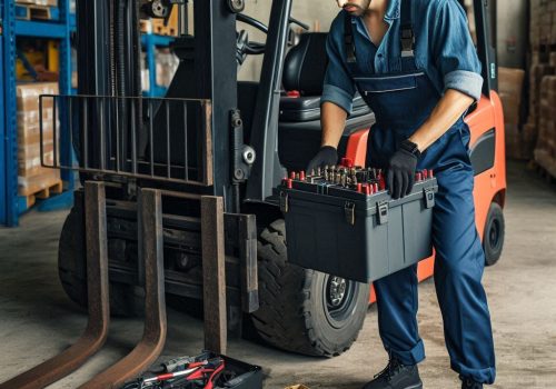 Elektrikli ForkliftlerForklift Akü BilgisiForklift Akü Değişimi için Kapsamlı Bir Kılavuz