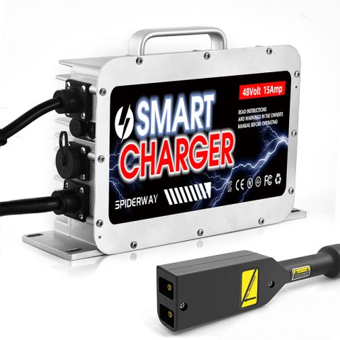 Battery ChargerGolf Cart Battery Chargers48V 15A Battery Charger EZGO TXT D Style Plug For Golf Cart