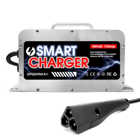 Chargeur de batterieChargeur de batterie pour chariot de golf48V 15A Chargeur de batterie Ezgo TXT Triangle plug pour chariot de golf