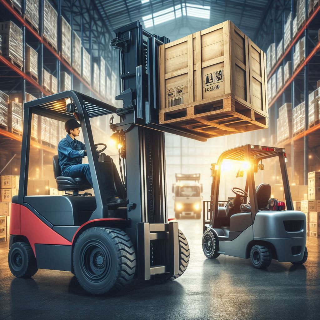 Forklift ListrikPengetahuan Baterai Forklift Pergeseran Tak Tertahankan Industri Penanganan Material Global ke Forklift Bertenaga Baterai Lithium LFP