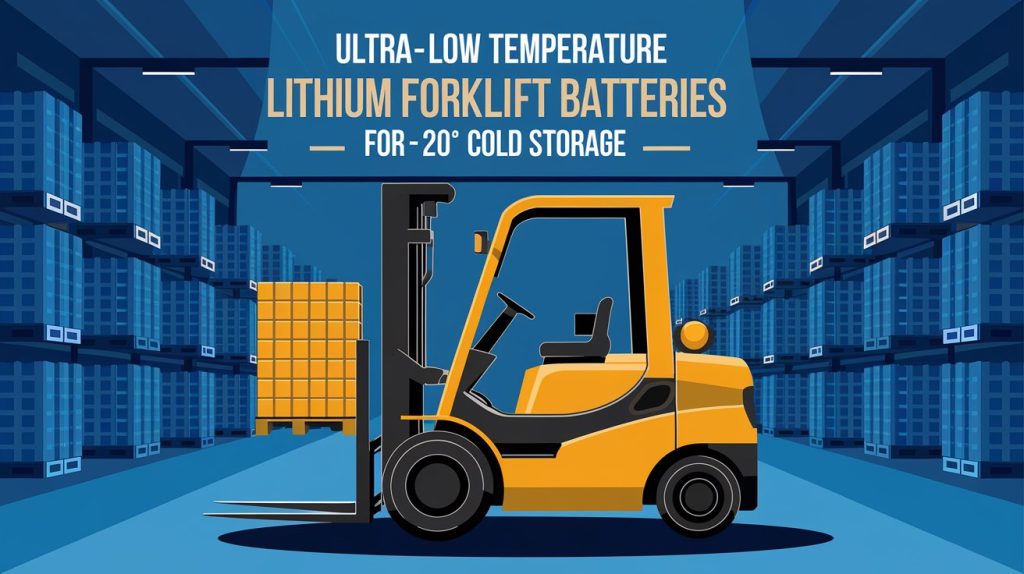 IP67 BatteryForklift Battery KnowledgeIP67 Rated Ultra-Low Temperature Lithium Forklift Batteries for Cold Storage