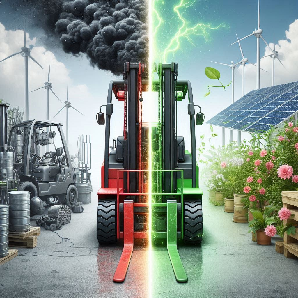 Forklift Battery KnowledgeCarbon Emissions and Environmental Impact of a Diesel Forklift