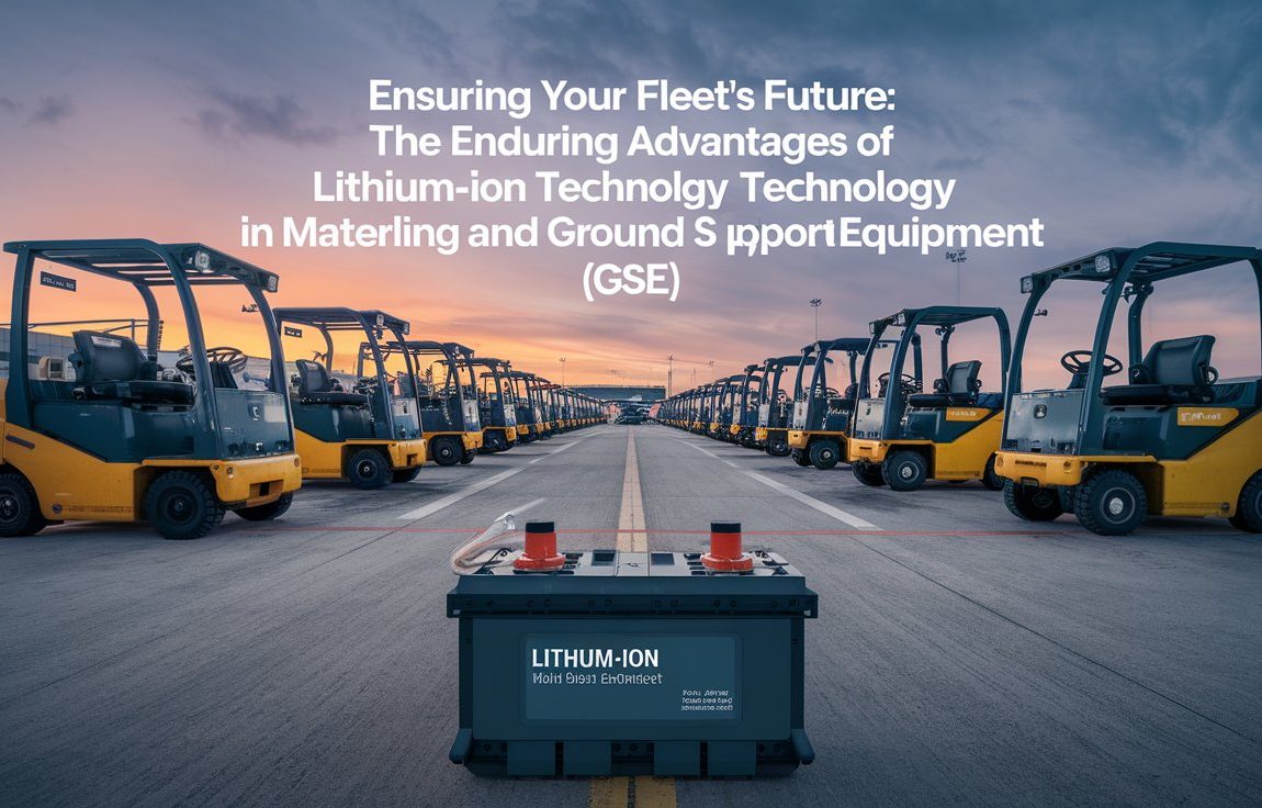 NewsEnsuring Your Fleet's Future: The Enduring Advantages of Lithium-Ion Technology in Material Handling and Ground Support Equipment（GSE）