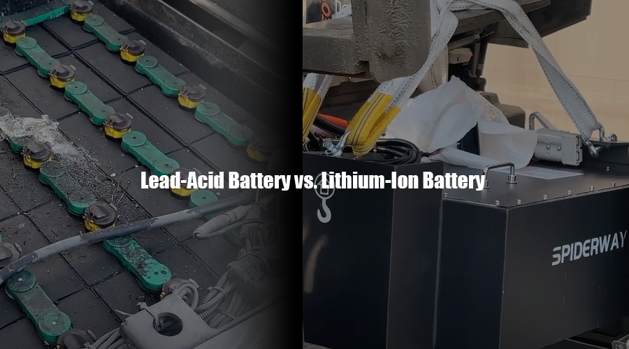 Guide sur le passage des batteries plomb-acide des chariots élévateurs au lithium-ion