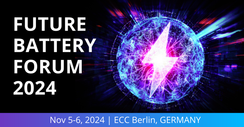 Das 5. Future Battery Forum 2024: Strom für die Zukunft der Energiespeicherung