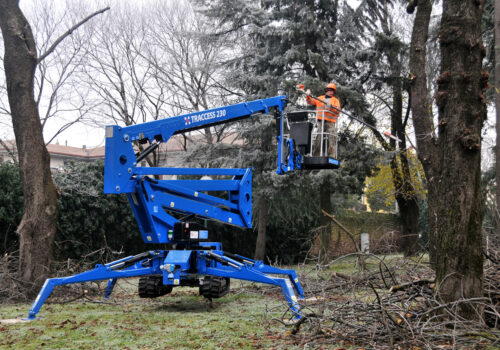 Australian CTE Aerial Work Platforms and Spiderway LFP Batteries