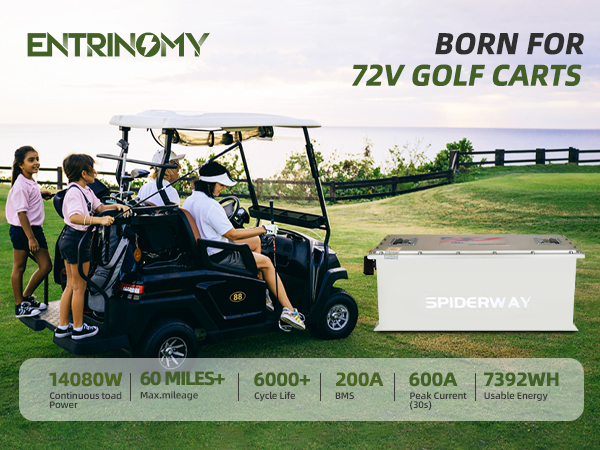 72V 105Ah Golf Cart Lithium Battery