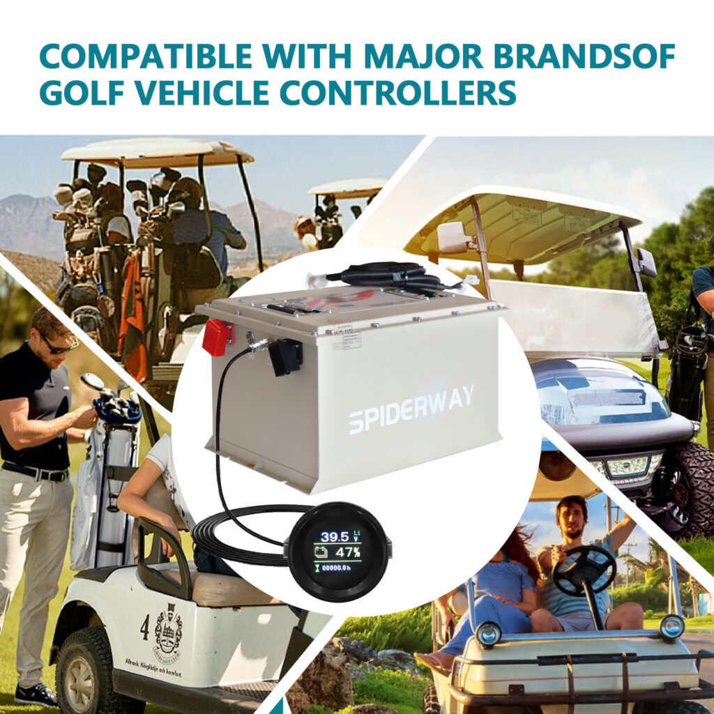 High-Performance 36V 105Ah LiFePO4 Battery for Golf Carts – 5000 Cycles of Reliable Power