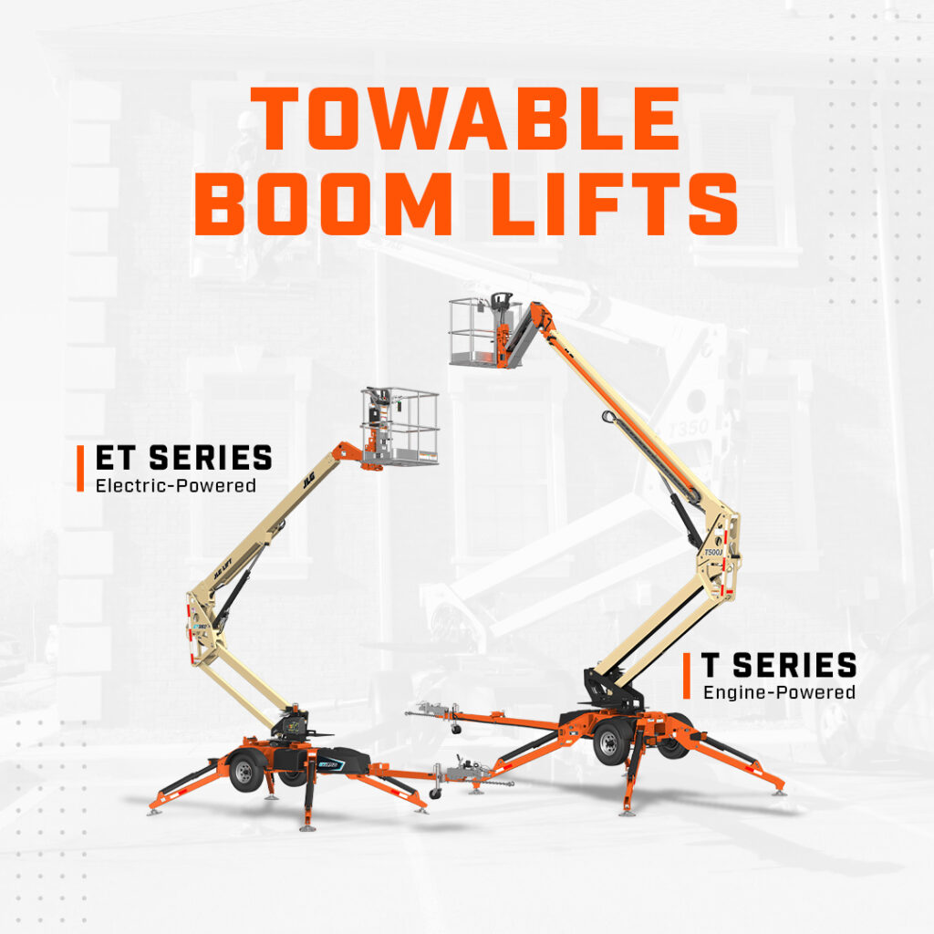 Towable Boom Lifts with Lithium Batteries: The Future of Aerial Access