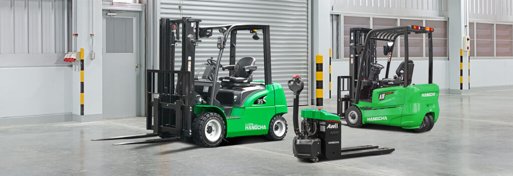 Hangcha Electric Forklift Models and Lithium Battery Solutions