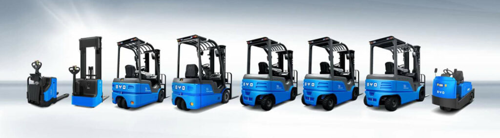 BYD Electric Forklift Lithium Battery Charging Guide