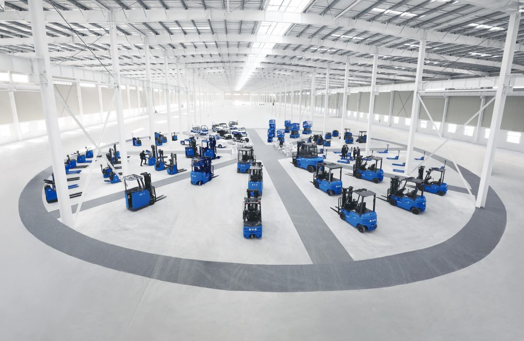 BYD Electric ForkliftBYD Electric Forklift Lithium Battery Charging Guide