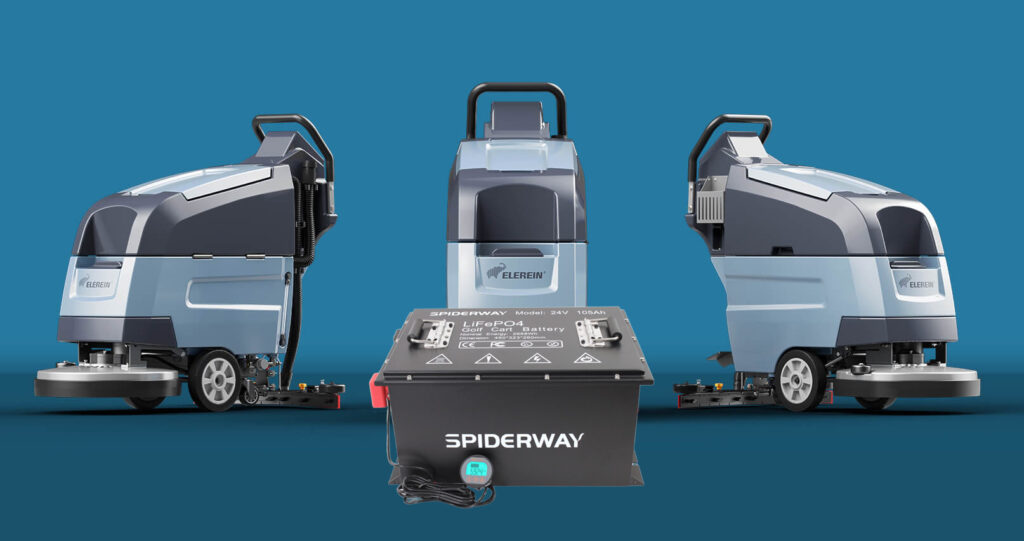 Elerein Floor Scrubber Batteries and Cleaning Machines: Powered by Advanced Lithium Technology