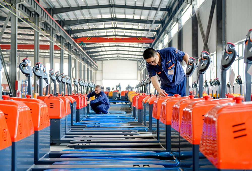 JIALIFT Electric Pallet Trucks battery