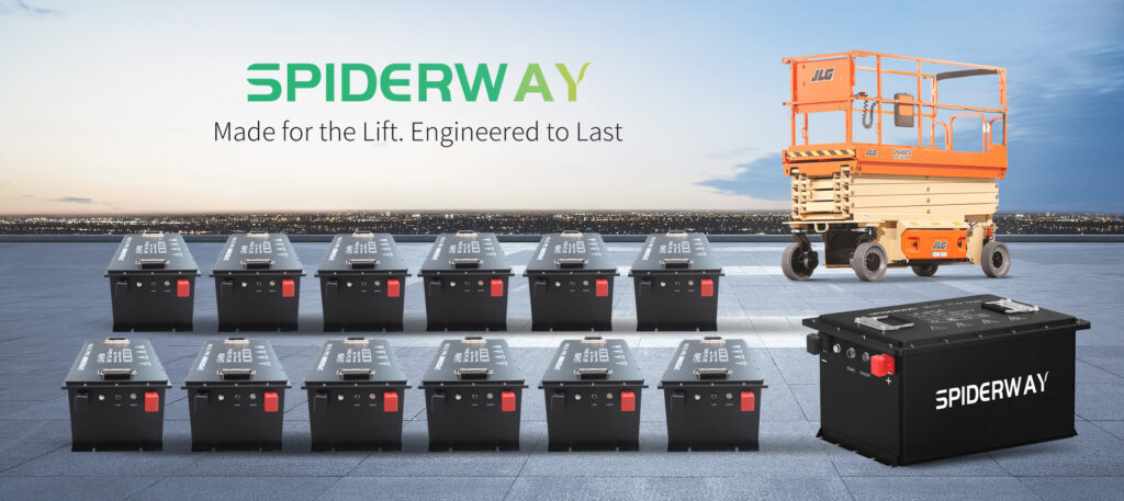 2025 Latest Scissor Lift Lithium Battery Power Solution